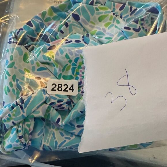 Lilly Pulitzer UPF 50+ Nadine Dress Blue Ibiza Open Water Medium - Picture 10 of 10